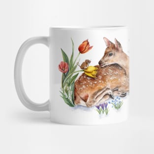 Spring Baby Deer Mug